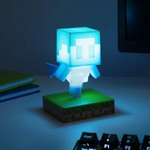 Лампа Paladone Icons Minecraft Allay Light PP12709MCF в интериор на детска стая