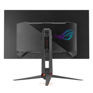 Монитор ASUS ROG Swift PG32UDCM Gen3 с включен геймърски интерфейс на екрана