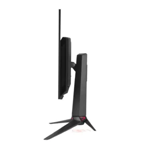 Детайл на основата и стойката на ASUS ROG Swift PG32UDCM Gen3 монитор
