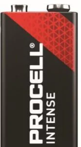 Алкална батерия 6LF22 9V 1pk bulk INTENSE MX1604 PROCELL продукт снимка с опаковка и детайли