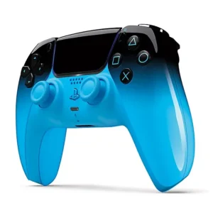 Безжичен геймпад Sony PS5 DualSense Wireless Controller Rhytm blue с акцент върху микрофона