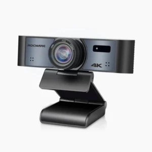 ROCWARE RC16 Уеб камера 4K UHD с USB-C интерфейс и широк зрителен ъгъл снимка отпред