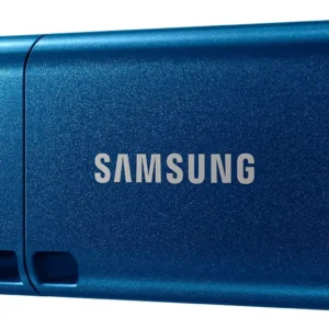 USB памет Samsung 512 GB USB 3.2 Gen1 Синя снимка на корпуса и логото