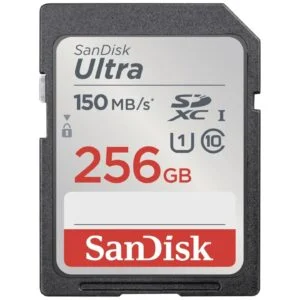 SanDisk Карта памет Ultra SDXC Memory card 256GB 150MB/s основно изображение на продукта