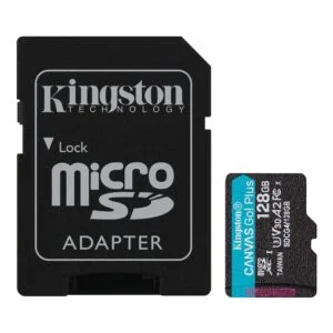 Карта памет Kingston Canvas Go Plus Gen4 microSDXC 128GB снимка отпред
