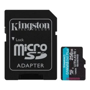 Карта памет Kingston Canvas Go Plus Gen4 microSDXC 256GB продукт снимка отпред