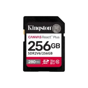 Карта памет Kingston Canvas React Plus V60 UHS-II 256GB основна снимка на продукта
