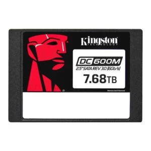 SSD Kingston DC600M SATA Enterprise 7.68TB продуктова снимка отпред