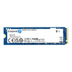 SSD KINGSTON NV3 M.2-2280 PCIe 4.0 NVMe 2000GB продукт снимка отпред