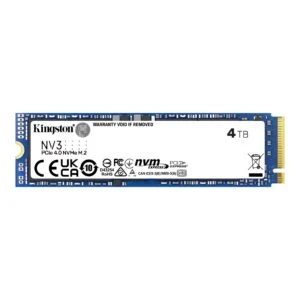 SSD KINGSTON NV3 M.2-2280 PCIe 4.0 NVMe 4000GB продукт снимка отпред