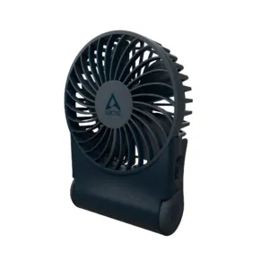 Вентилатор ARCTIC Summair 2Go тъмно син страничен изглед с видими перки