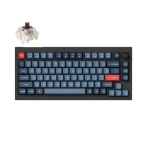 Механична клавиатура Keychron V1 MAX QMK 75% Carbon Black - Wireless основна снимка