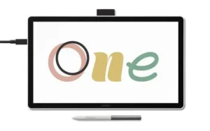 WACOM Графичен дисплей таблет One pen display 14.0 основен продукт снимка отпред