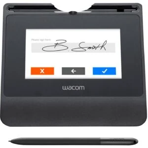 WACOM Таблет за подпис Signature Set STU-540 с показан интерфейс USB порт
