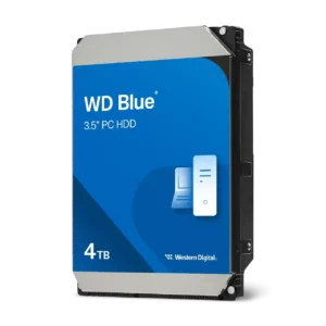 Хард диск WD Blue 4TB 5400rpm 256MB SATA3 WD40EZZX продукт снимка с видим интерфейс и размер