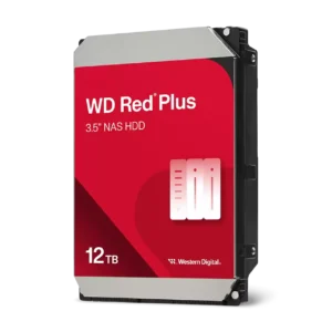 Хард диск WD Red Plus 12TB NAS 3.5 инча с 512MB кеш и 7200 оборота на минута продуктова снимка