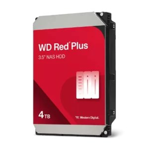 Хард диск WD Red Plus 4TB NAS 3.5 инча с 128MB кеш памет и 5400 оборота на минута