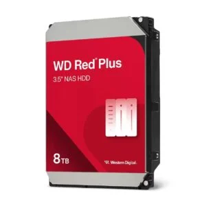 Хард диск WD Red Plus 8TB NAS 3.5 инча с 256MB кеш памет и 5640 оборота на минута снимка на продукта