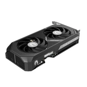Видео карта ZOTAC GAMING RTX 5070 Twin Edge 12GB GDDR7 страничен изглед на вентилатори