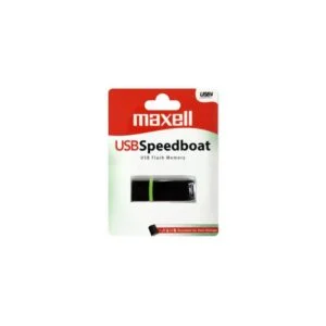 USB памет MAXELL SPEEDBOAT 4GB продукт снимка с видим USB-A конектор и компактна форма